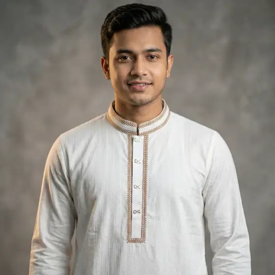 White Premium Panjabi
