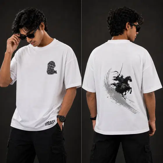 Jihadee Print Drop Shoulder