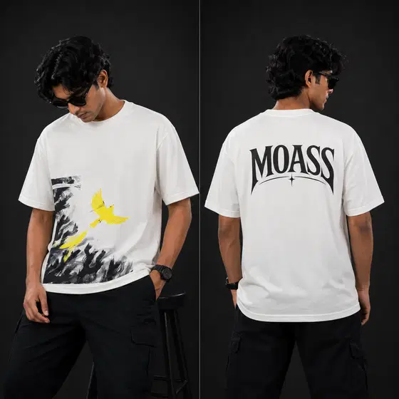 Free Bird Drop Shoulder T-shirt