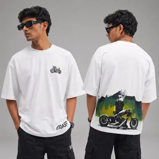 Rider's Drop Shoulder T-shirt