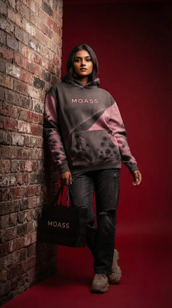 Floral Accent Hoodie  7