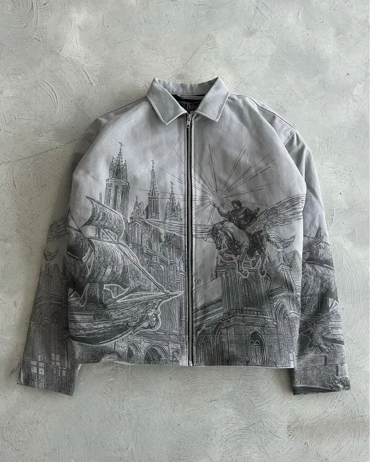 Abstract Structured Jacket 5